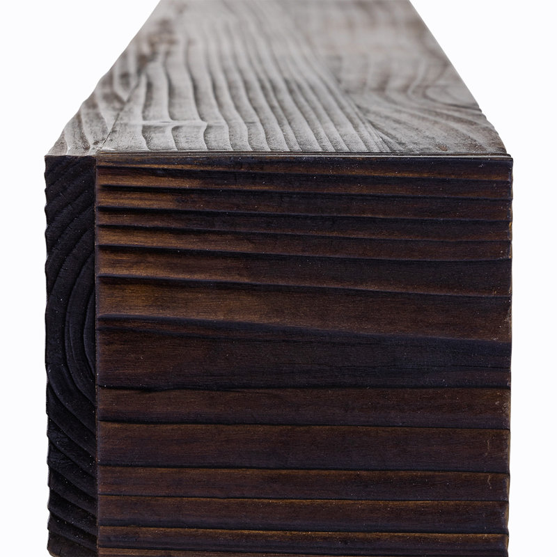 Dogberry Collections Weathered Beam Mantel Shelf & Reviews Wayfair